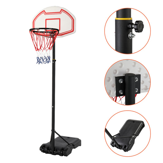 Portable and Removable Youth Basketball Stand Indoor and Outdoor Basketball Stand / Hoop - LiamsBargains.co.uk