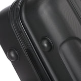 3-in-1 Multifunctional Large Capacity Traveling Storage Suitcases Black