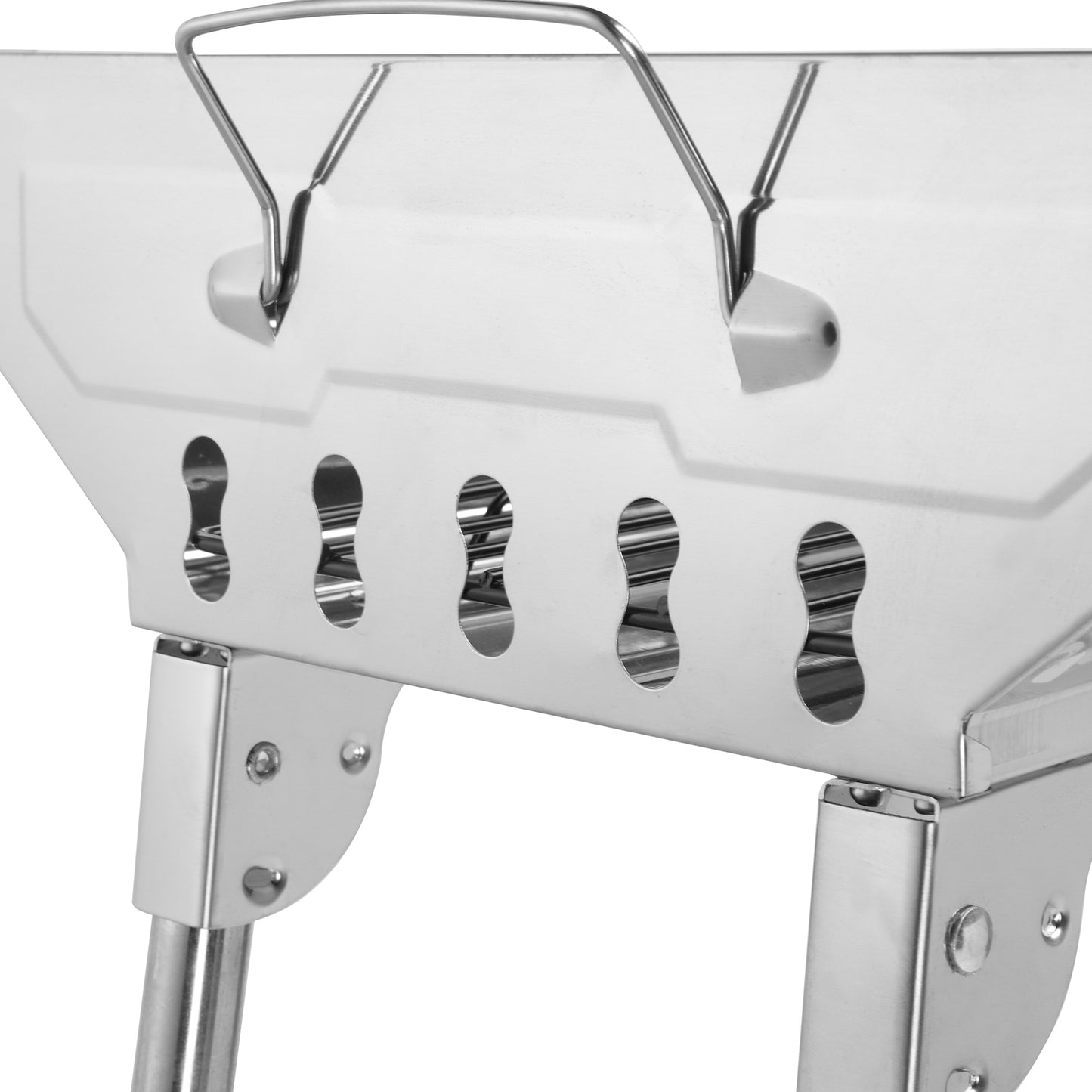 Portable Stainless Steel Grill (Standard Configuration)