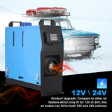 5KW 12V&24V Air Diesel Heater All-In-One Vertical Parking Air Heater for Car Truck Van RV
