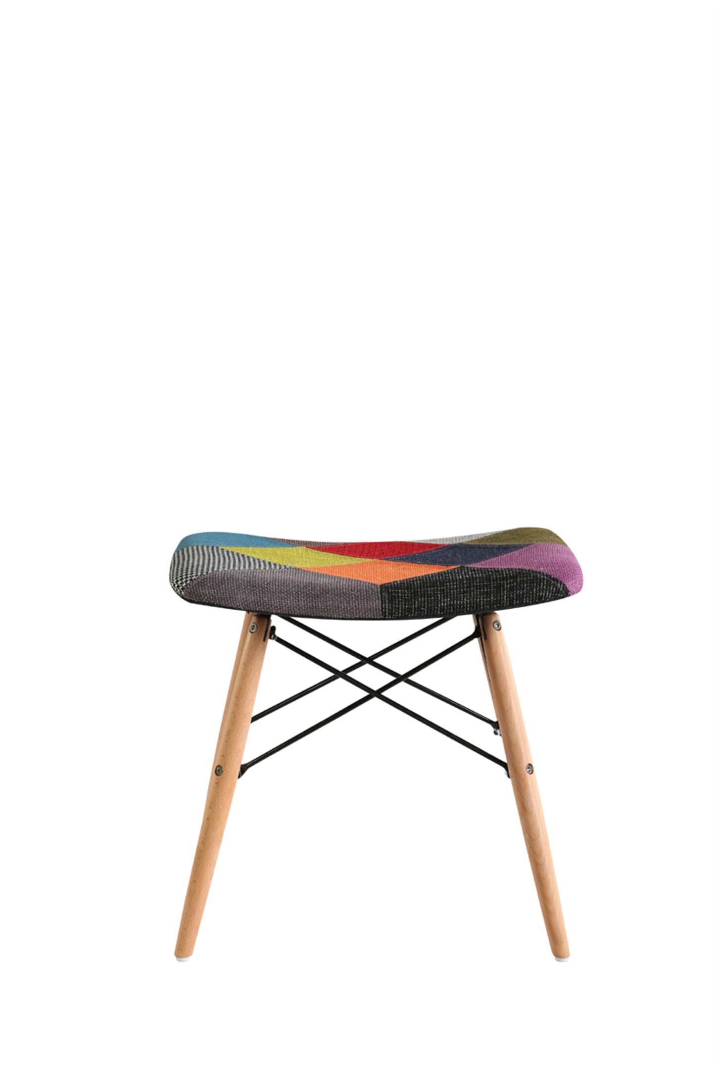 Coloured Bench Wood Surface Wood Legs Light Weight Cool Colour Hot sale modern design restaurant stool coffee chair dining for hotel home furniture