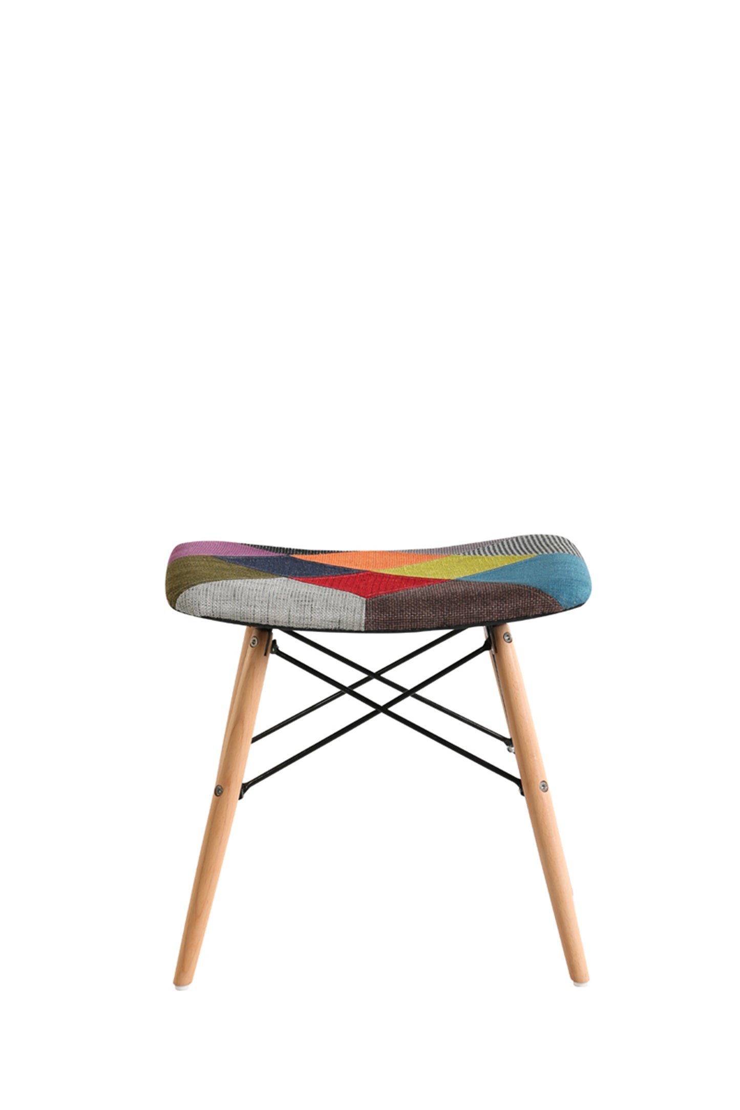 Coloured Bench Wood Surface Wood Legs Light Weight Cool Colour Hot sale modern design restaurant stool coffee chair dining for hotel home furniture