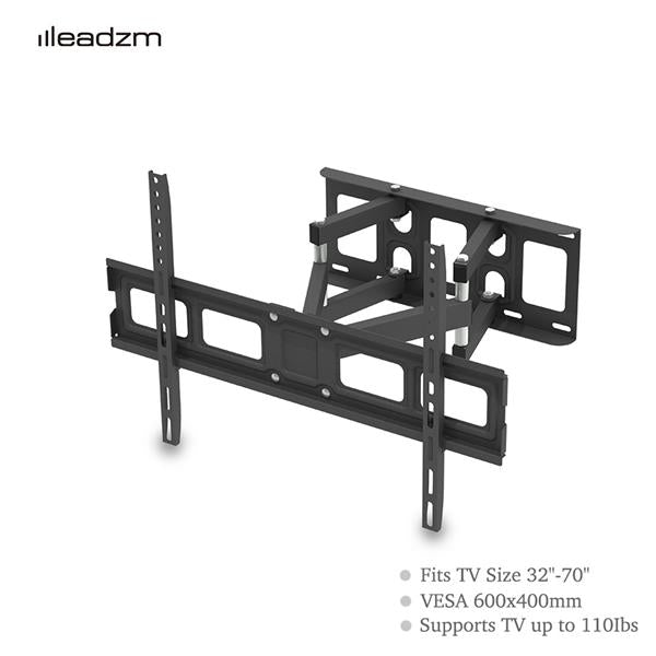 32-70 Inch Double Pendulum Large Base TV Stand Wall Bracket Tmds-101 Bearing 50Kg