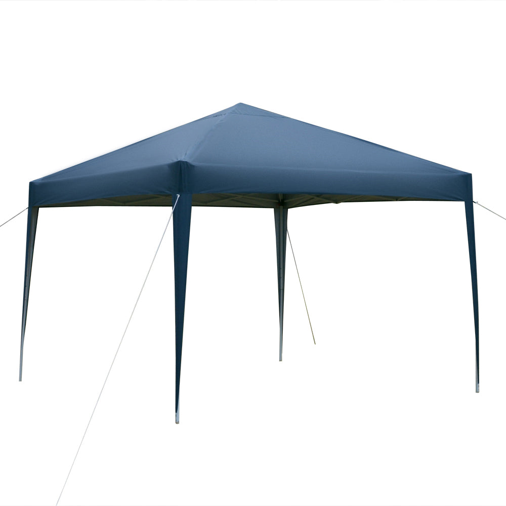 3 x 3m Practical Waterproof Right-Angle Folding Tent Top Quality - Blue