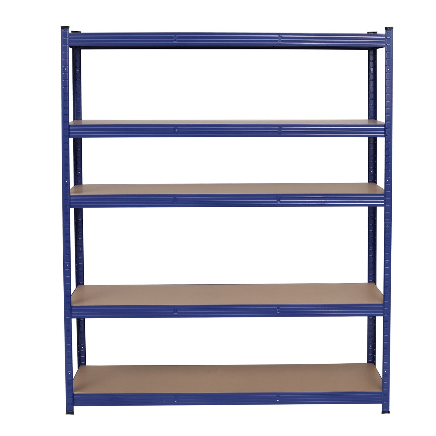 Heavy Duty Metal Garage Shelving Unit Shed Storage Shelves Boltless Shelf Rack Blue