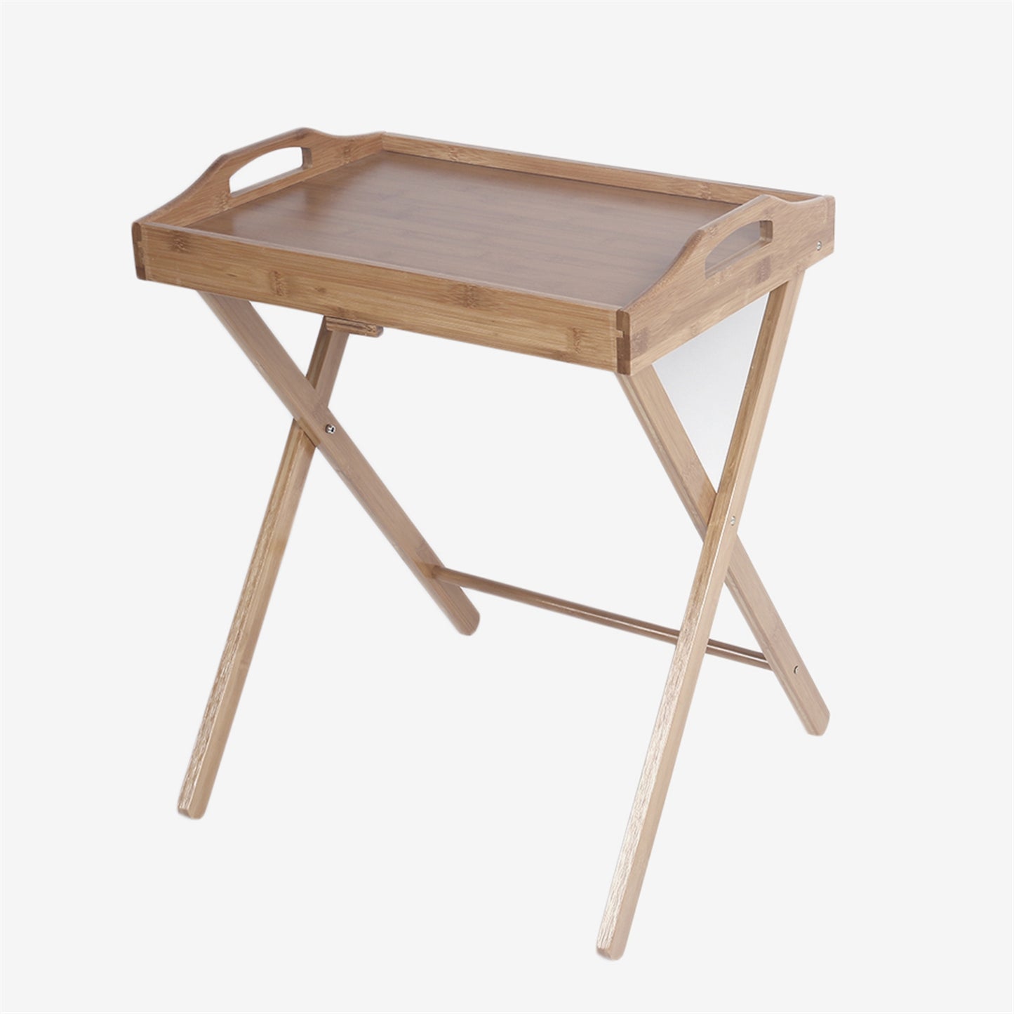 Individual Standing Folding Dining-table - Bamboo