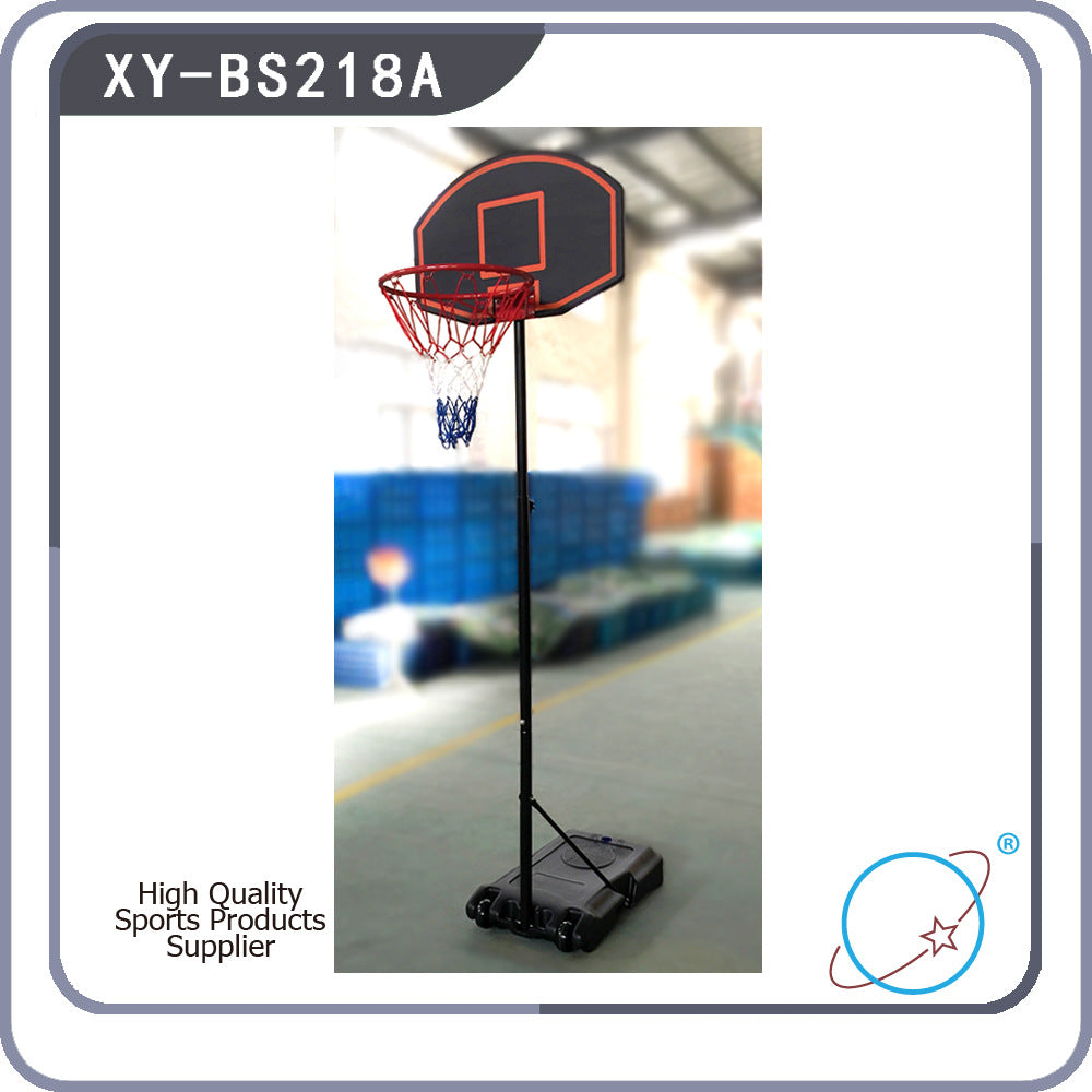 Portable Removable Adjustable Teenager Basketball Rack Black & Red - LiamsBargains.co.uk