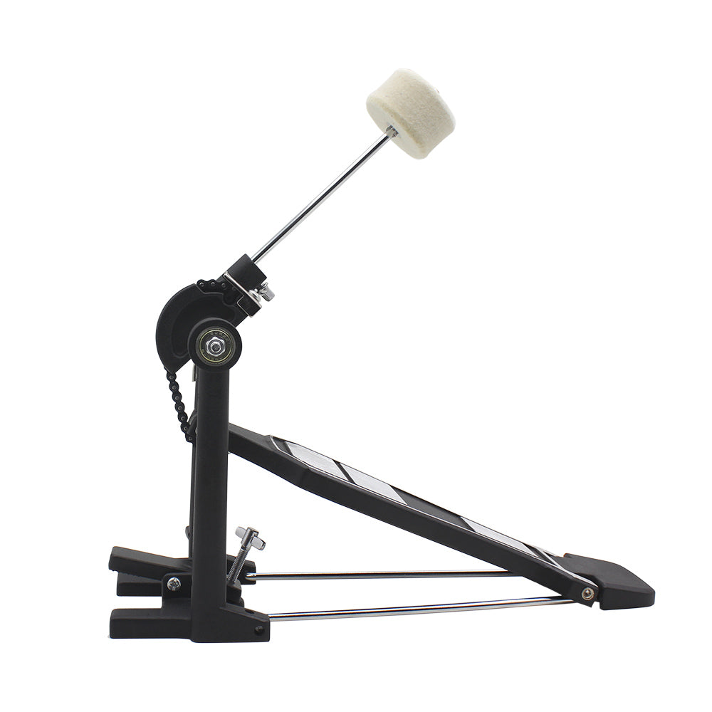 Professional Drum Pedal Hammerhead for Adult Drum Set Black