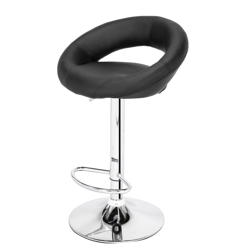 Moon Bay Round Cushion Computer Chair Bar Lift Chair Black