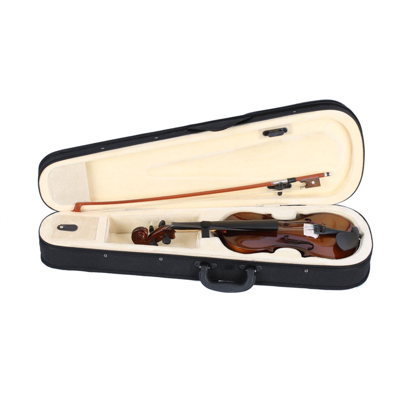 1/4 Acoustic Violin Case Bow Rosin - Natural