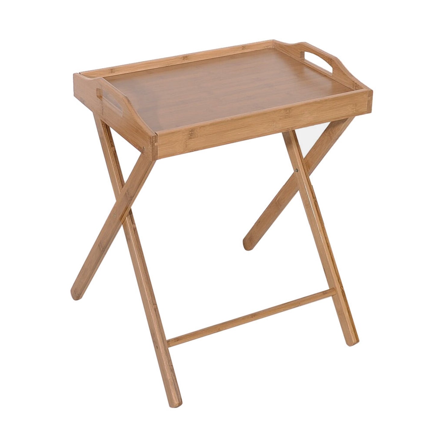 Individual Standing Folding Dining-table - Bamboo