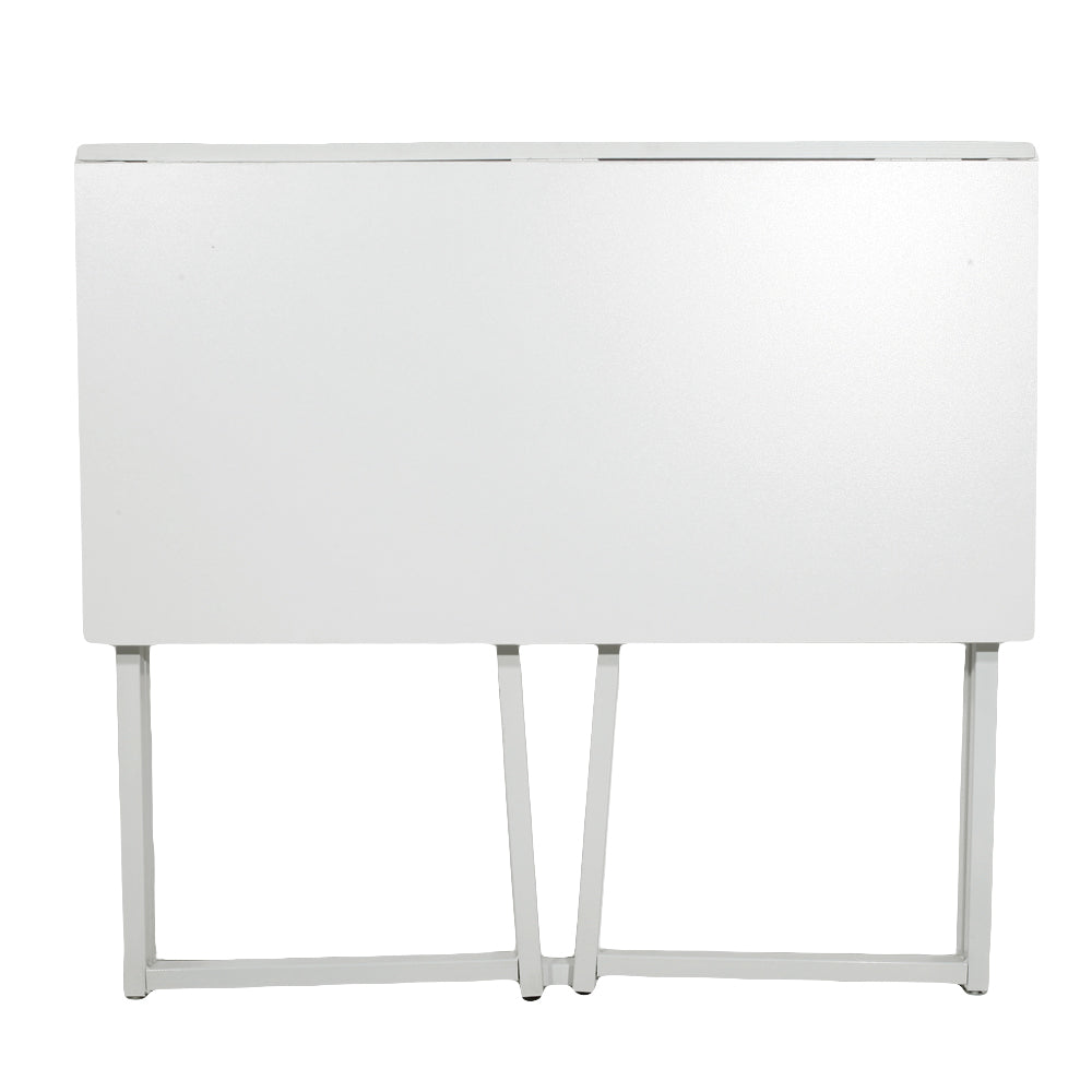 Simple Collapsible Computer Desk White