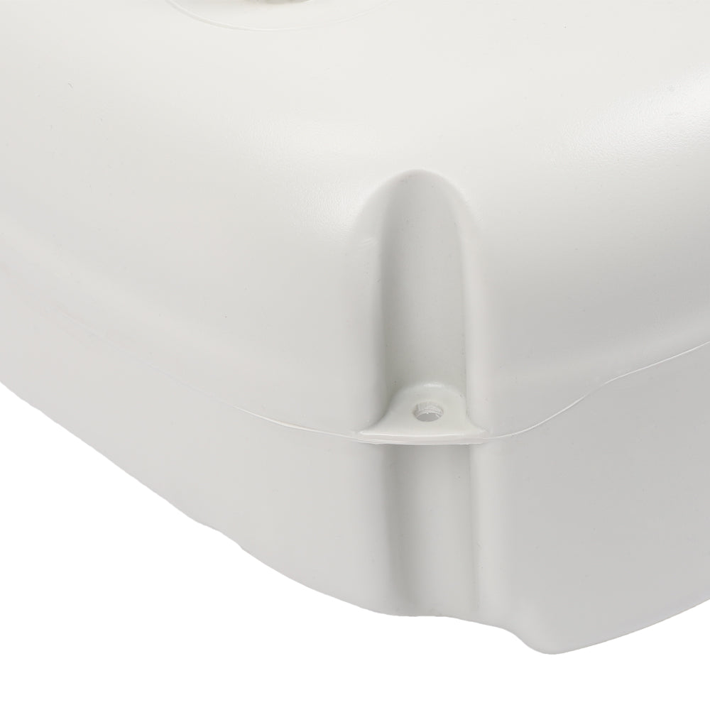 Portable Removable Outdoor Wash Basin Sink Camping Garage Shed - White