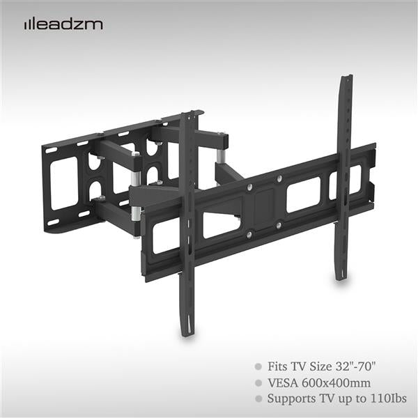 32-70 Inch Double Pendulum Large Base TV Stand Wall Bracket Tmds-101 Bearing 50Kg