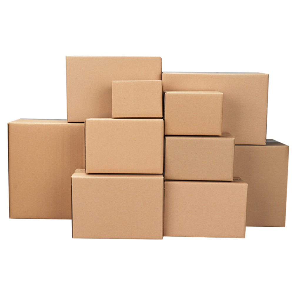 100 Corrugated Paper Boxes 6x4x4"（15.2*10*10cm）Yellow