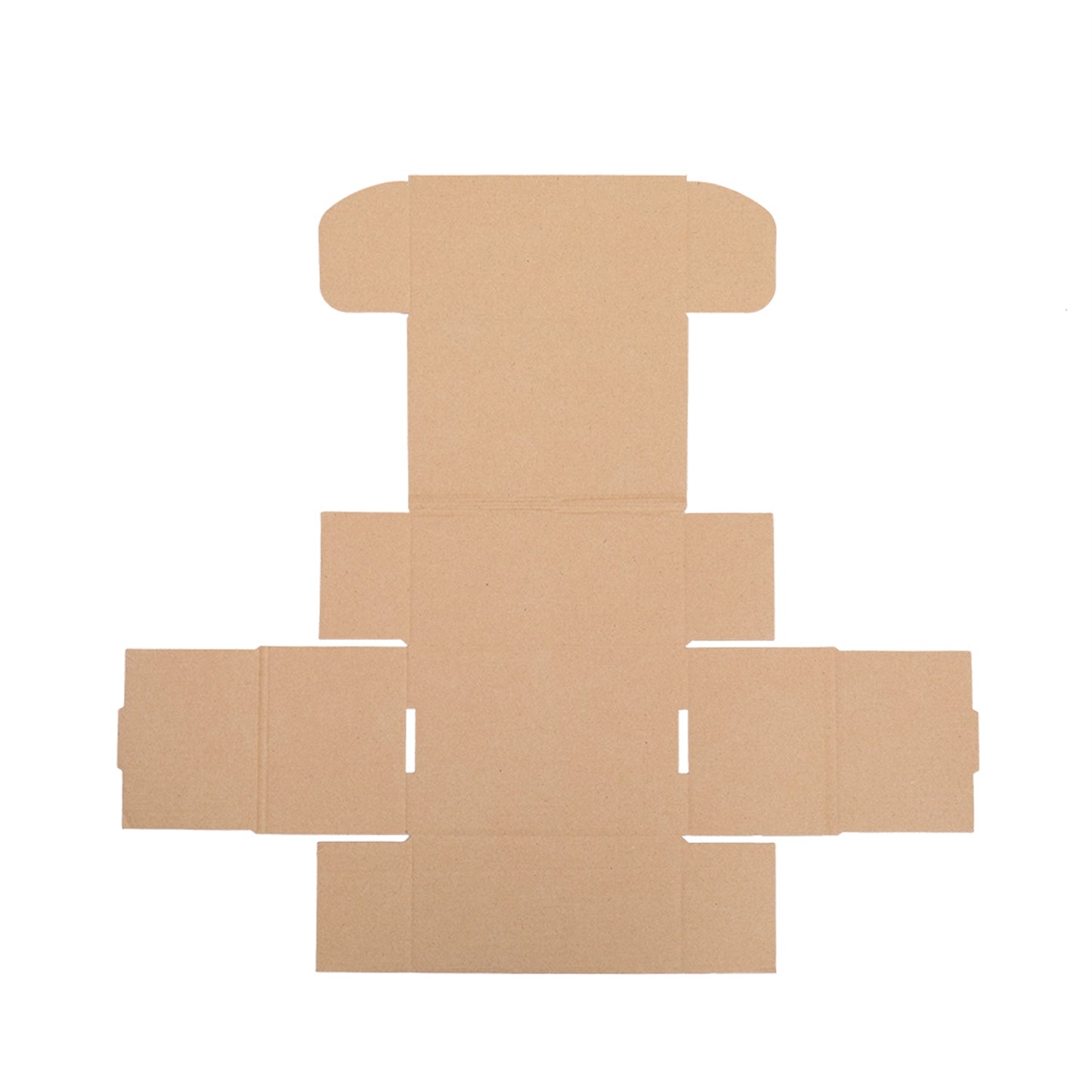 50 Corrugated Paper Boxes 6x4x3"（15.2*10*7.6cm） White Outside and Yellow Inside