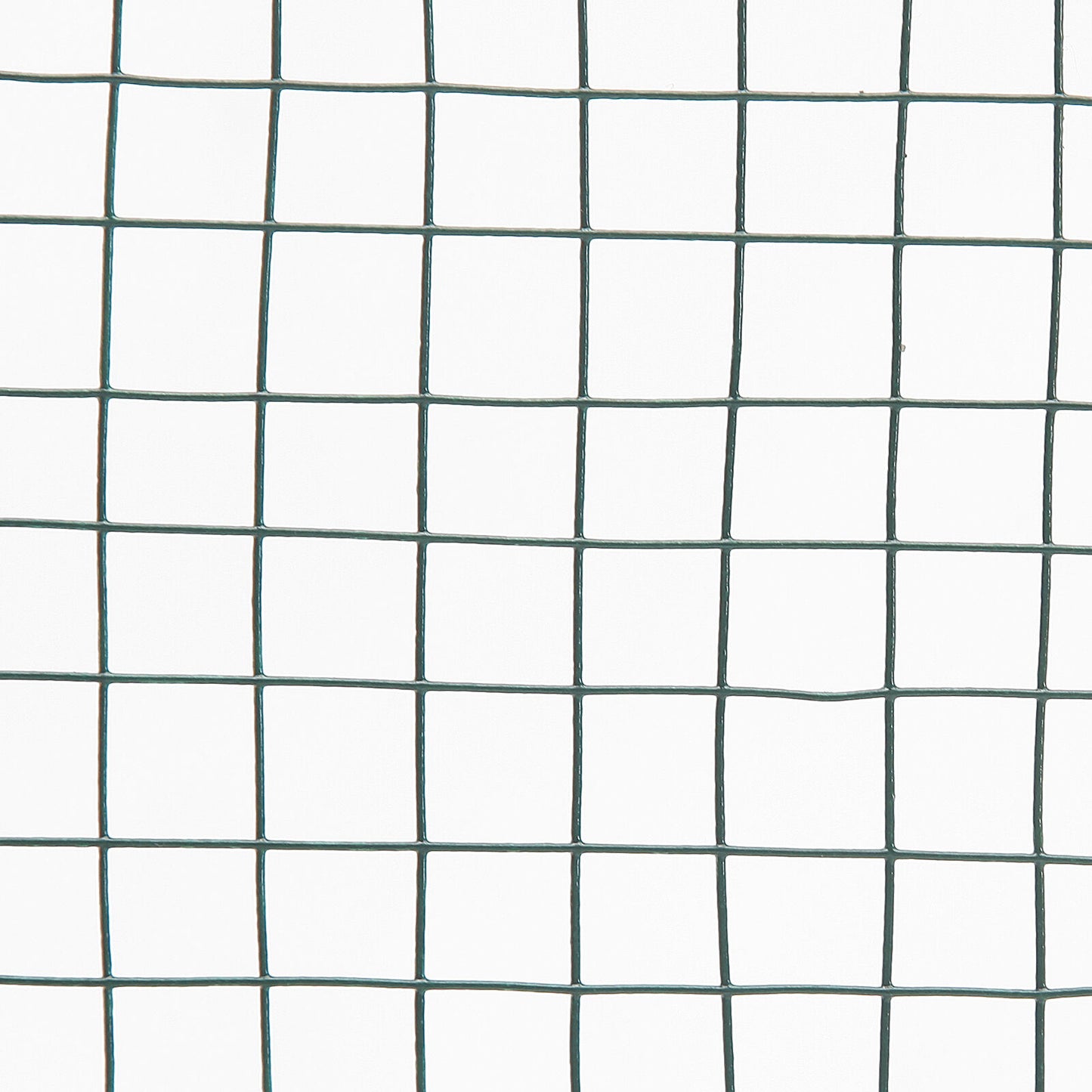 Green PVC Coated Chicken Wire Mesh 6M Fencing Garden Barrier Metal Fence