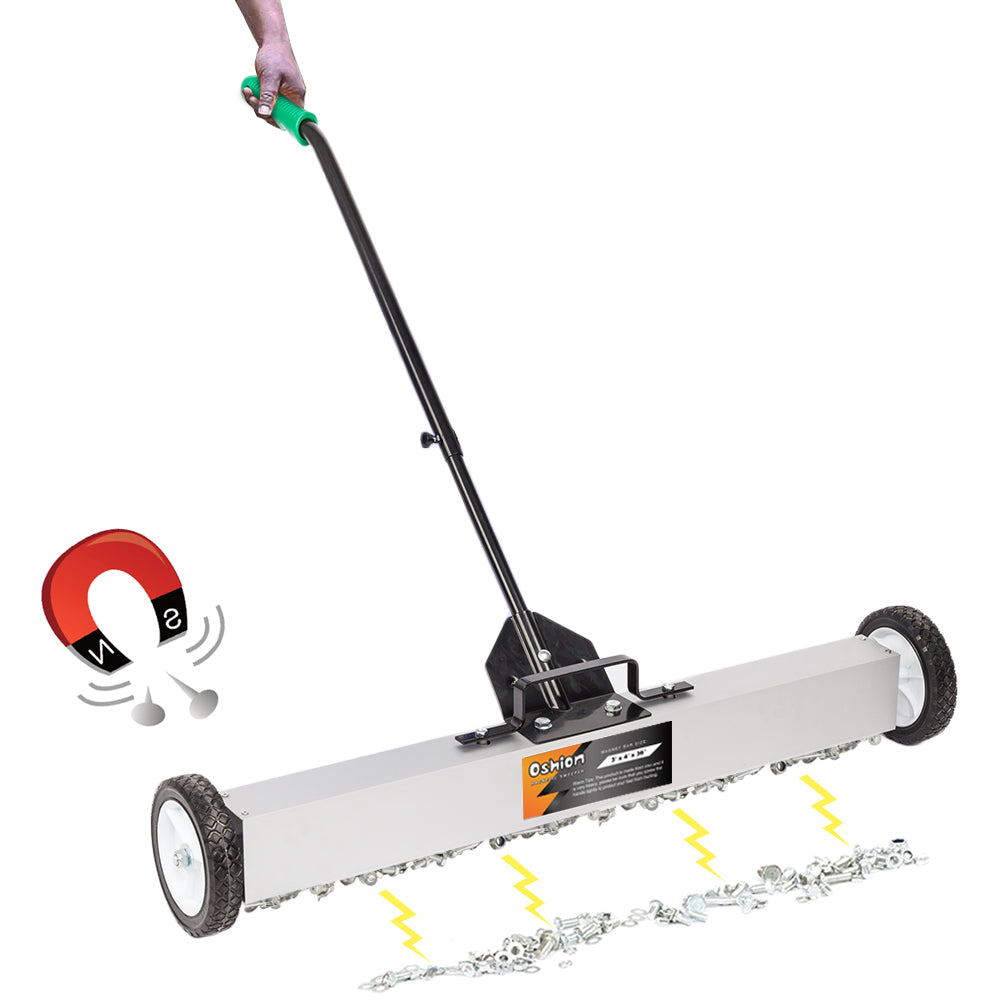 36" Magnetic Pick-Up Sweeper with Wheels