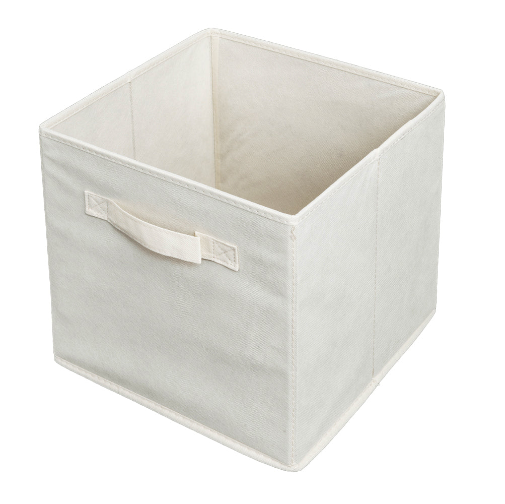 6pcs High Quality Non-woven Fabrics Storage Boxes Beige