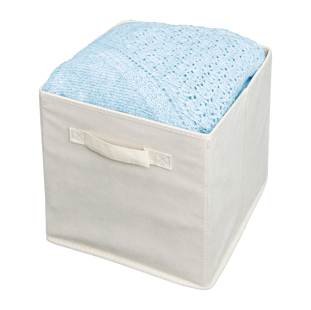 6pcs High Quality Non-woven Fabrics Storage Boxes Beige